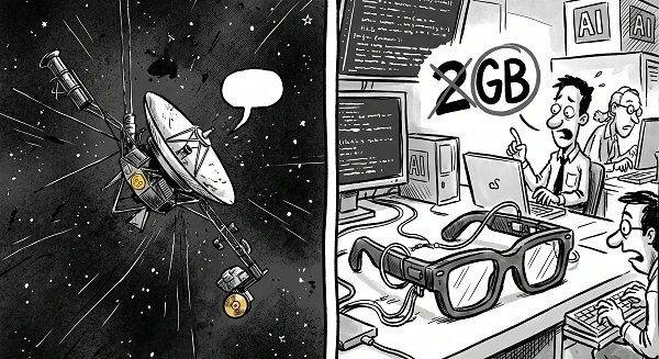 La Voyager no tenía prisa (y por eso sigue funcionando)