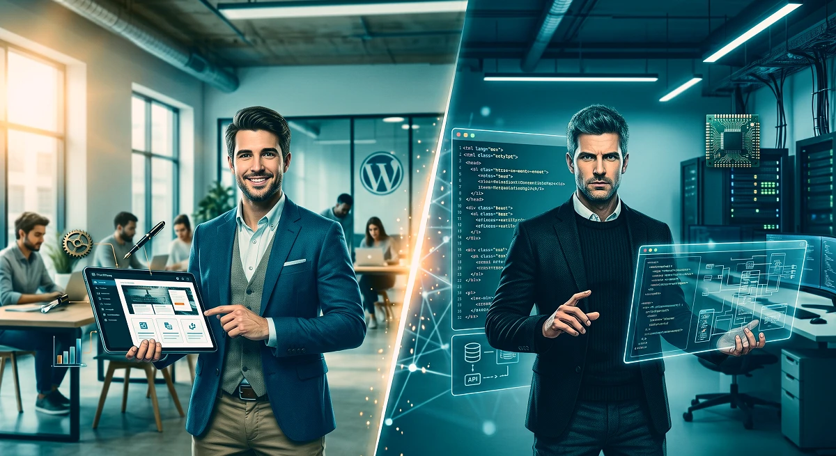 WordPress vs desarrollo a medida para empresas B2B: la decisión correcta
